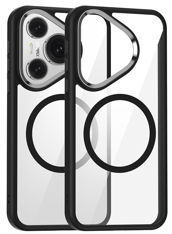 إيباكي جراب متوافق مع هاتف هواوي Pura70 Pro، جراب مغناطيسي [متوافق مع Magsafe] مصنوع من مادة مركبة، جراب نحيف مقاوم للصدمات والسقوط - Image 1